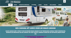 Desktop Screenshot of boscaravan.nl